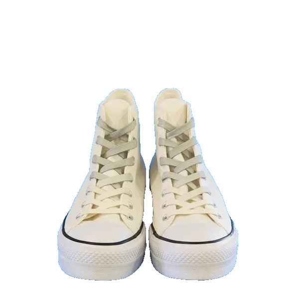 NEW Converse Chuck Taylor Women's 8 Lift Platform Ombre High Top Egret Cream - Picture 3 of 11